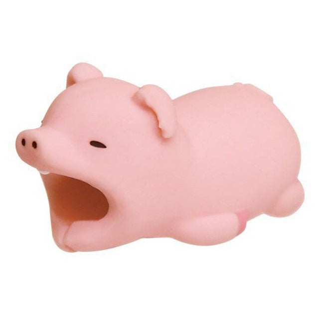 Cute Animal Cell Phone Cord Protector